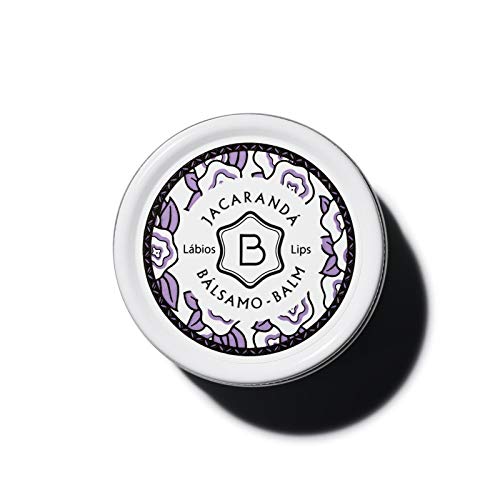 Benamôr - Bálsamo labial Jacarandà - 99% Ingredientes Naturales - Hidrata, Suaviza y Protege - Con Manteca de Karité, Aceite de Argán, Coco y Almendra Dulce - Sin Parabeno - Tarro de 12ml