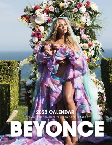 Beyoncé Calendar 2022: Beyoncé OFFICIAL Calendar 2022 - SEP 2022 to SEP 2023 calendar with Exclusive Photos to decor your desk - Music Pop Singer Songwriter Celebrity (Kalendar Calendario Calendrier)