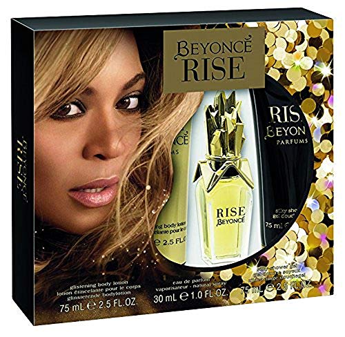 Beyonce Rise Eau de Parfum, gel de ducha y loción corporal