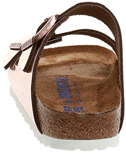 Birkenstock - Arizona, Sandalia con Pulsera Mujer, color Marrón - Braun (Metallic Copper), talla 35 EU