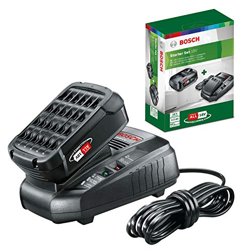 BOSCH Starter Set con batería, 2.5Ah y cargador rápido, 18 V