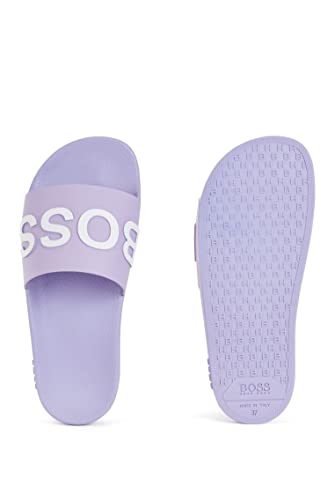 BOSS Bay_Slid_rblg, Zuecos Mujer, Bright Purple523, 39 EU