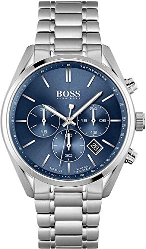 BOSS Reloj Analógico para Hombre de Cuarzo con Correa en Acero Inoxidable 01513818