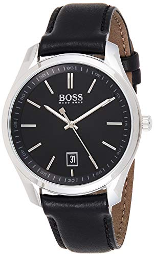 BOSS Reloj Analógico para Hombre de Cuarzo con Correa en Cuero 1513729