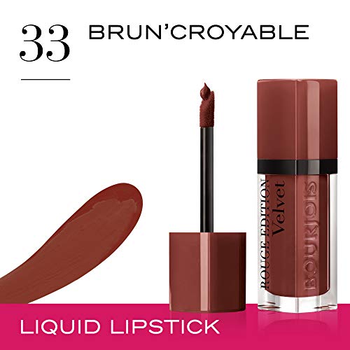 Bourjois Velvet Barra de Labios Líquida Tono 33 Brun’croyable - 28 gr