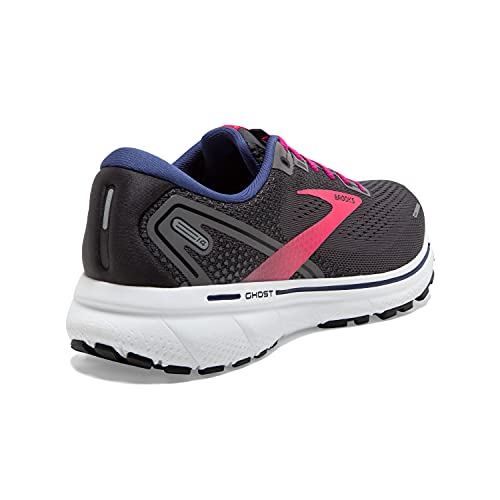 Brooks Ghost 14, Zapatillas para Correr Mujer, Pearl/Black/Pink, 38 EU