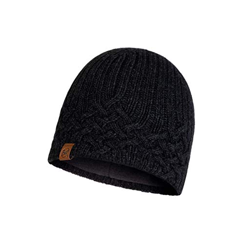 Buff New Helle Gorro Tricot Y Polar, Unisex Adulto, Graphite, Talla única