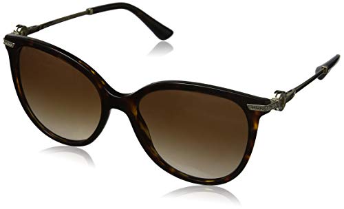 Bulgari 0Bv8201B 504/13 55 Gafas de Sol, Marrón (Havana/Brown), Mujer