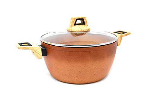 Cacerola Amercook Terracotta con tapa 20 cm