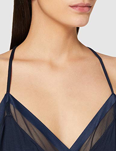 Calvin Klein Chemise Capa de Base, Línea Costera, L para Mujer