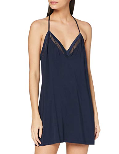 Calvin Klein Chemise Capa de Base, Línea Costera, L para Mujer