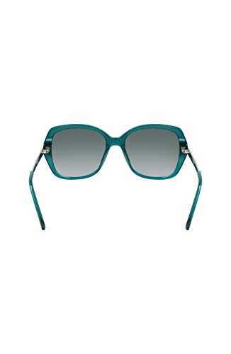 Calvin Klein CK21704S Gafas de Sol, Milky Bistro Green, Talla única para Mujer