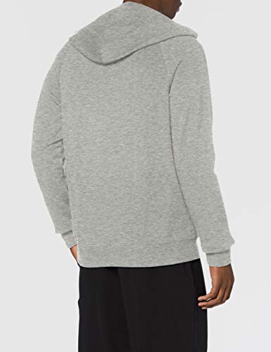 Calvin Klein Full Zip Hoodie Sudadera con Capucha, Grey Heather, L para Hombre