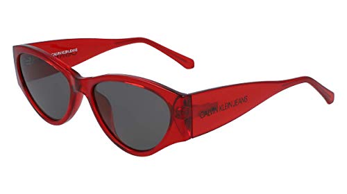 Calvin Klein Jeans CKJ19505S Gafas de Sol, Rojo, Taille Unique para Mujer