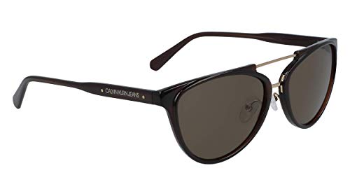 Calvin Klein Jeans CKJ19518S Gafas de Sol, marrón, Taille Unique para Mujer