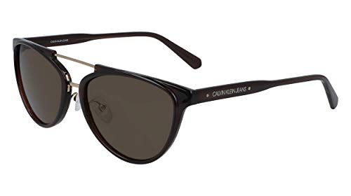 Calvin Klein Jeans CKJ19518S Gafas de Sol, marrón, Taille Unique para Mujer