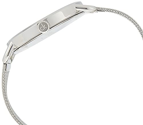 Calvin Klein Reloj Analógico-Digital para Unisex Adultos de Cuarzo con Correa en Acero Inoxidable K7B21121