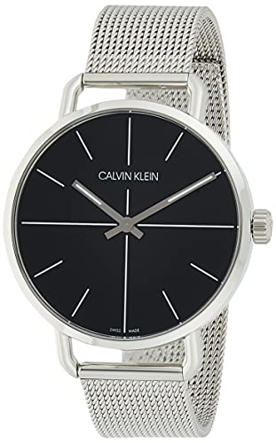 Calvin Klein Reloj Analógico-Digital para Unisex Adultos de Cuarzo con Correa en Acero Inoxidable K7B21121