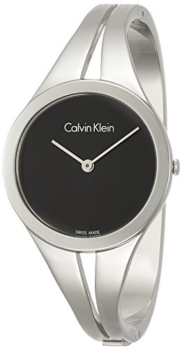 Calvin Klein Reloj Analogico para Mujer de Cuarzo con Correa en Acero Inoxidable K7W2M111