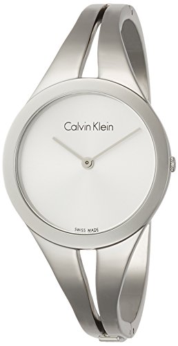 Calvin Klein Reloj Analogico para Mujer de Cuarzo con Correa en Acero Inoxidable K7W2M116