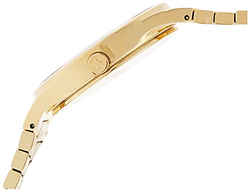 Calvin Klein Reloj Analogico para Mujer de Cuarzo con Correa en Bañada en Oro K8A23546