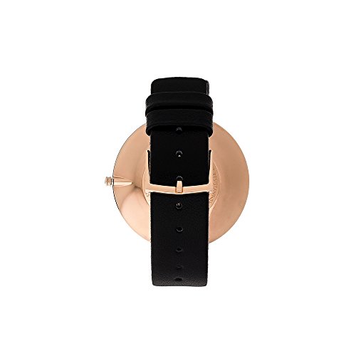 Calvin Klein Reloj Analógico para Mujer de Cuarzo con Correa en Cuero K8Y236C1