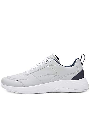 CARE OF by PUMA Zapatillas bajas informales en cuero para hombre, Gris, 39 EU