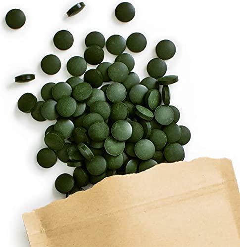 Carefood Chlorella Ecológica de pared celular rota, Vegano y libre de pesticidas y químicos, Superalimento 100% Chlorella Pyrenoidosa - 300 tabletas para 100 días |