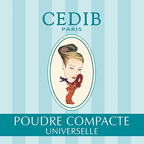 Cedib Paris Polvo Compacto Universal, Poudre Compacte Universelle, Ambar 15 g