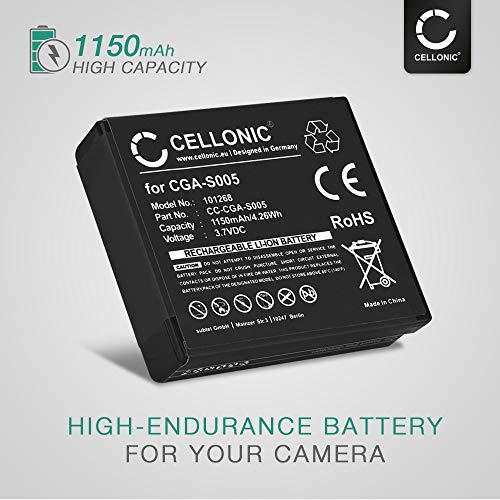 CELLONIC® 2X Batería de Repuesto LB-080 para Kodak PixPro Orbit360 4K PIXPRO SP1 PIXPRO SP1 HD PIXPRO SP360 PixPro SP360 4K PlaySport Zx5, 1150mAh, Accu Sustitución Camara, Battery