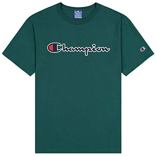 Champion Camiseta de cuello redondo para hombre Blv S