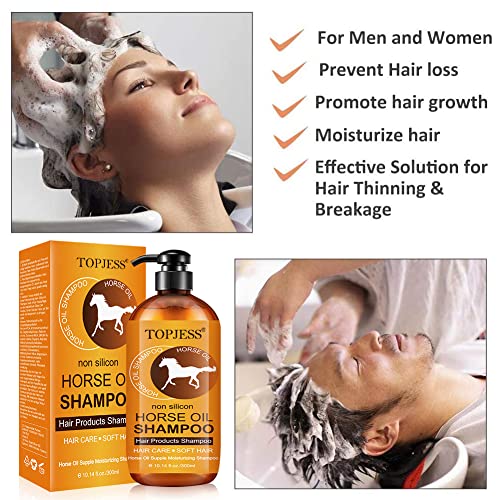 Champú para el cabello, Champú para el cuidado del cabello, Champú para el crecimiento del cabello, cuidado natural del cabello para un cabello brillante desde las raíces hasta las puntas 300ml