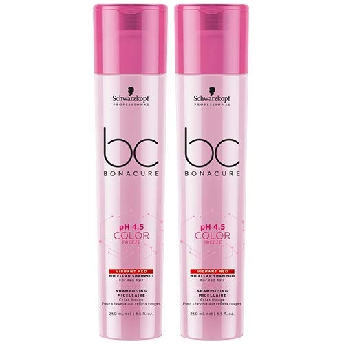 Champú Schwarzkopf BC Bonacure DOBLE pH 4.5 Color Freeze Red de 250 ml