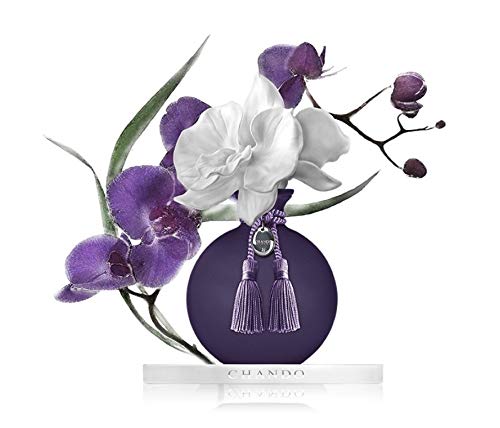 CHANDO Myst Collection - Difusor de porcelana con orquídea salvaje Fragancia de orquídea silvestre