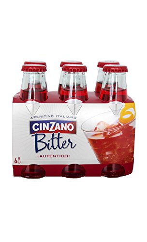 Cinzano Aperitivo Bitter Soda, 6 x 10cl