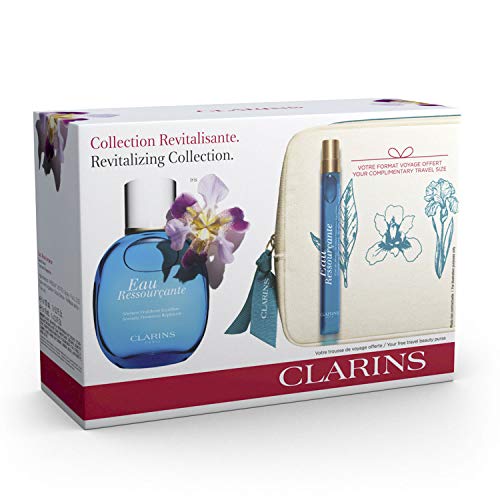 Clarins eau ressourçante eau toilette 100ml + eau toilette 10ml