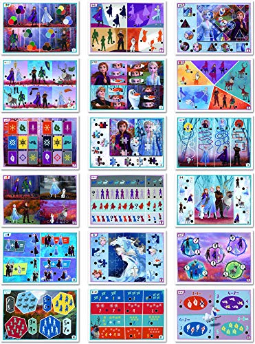 Clementoni - Maletin Educativo Frozen 2 - juego educativo a partir de 3 años, juguete en español (55329)