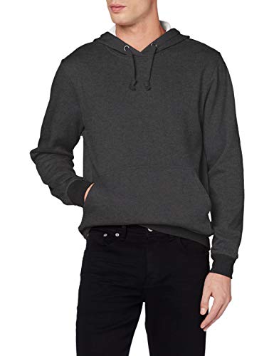 Clique Basic Sudadera con Capucha, Gris (Anthracite Melange), M para Hombre