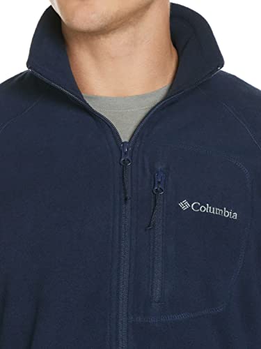 Columbia Fast Trek II, Forro Polar con Cremallera, para Hombre, Azul (Bright Indigo), XXL