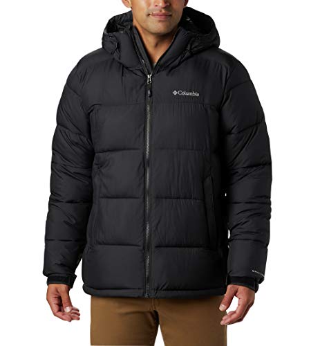 Columbia Pike Lake Hooded , Chaqueta con capucha Hombre, Negro (BLACK), S