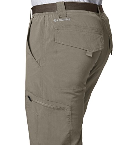 Columbia - Silver Ridge Cargo Pants Short, Color Marrã³n,Gris, Talla 32