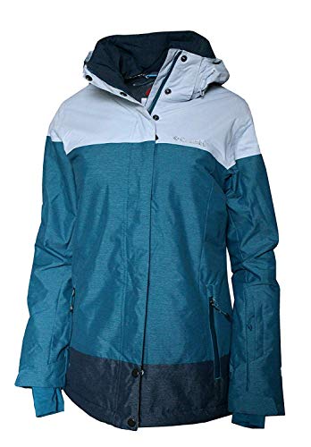 Columbia Women's Snowshoe Mountain Omni Heat Waterproof Hooded Ski Jacket