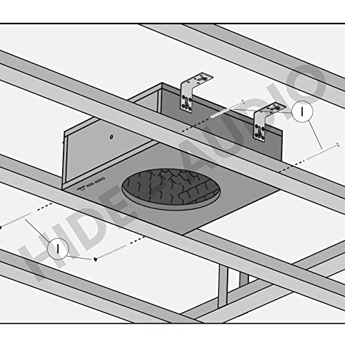 Compatible con - Focal de Pared 1000ICA6 1000 ICA 6 | Interior Moderno | Música estéreo | Cine en casa | Dolby Atmos | Altavoces de instalación | Techo | Altavoces de Pared