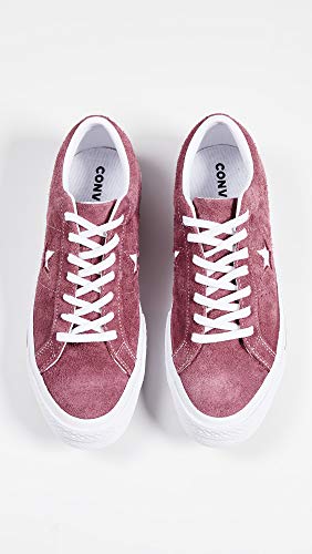 Converse Lifestyle One Star Ox, Zapatillas Unisex Adulto, Rojo (Deep Bordeaux/White/White 625), 43 EU