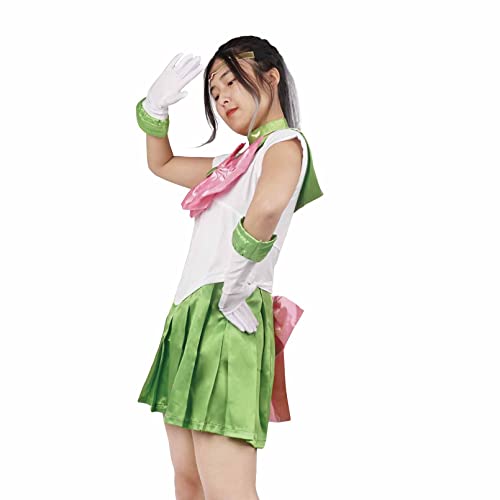 CoolChange Disfraz Cosplay de Makoto Kino para aficcionados de Sailor Moon | Cosplay de Sailor Jupiter | Talla: L