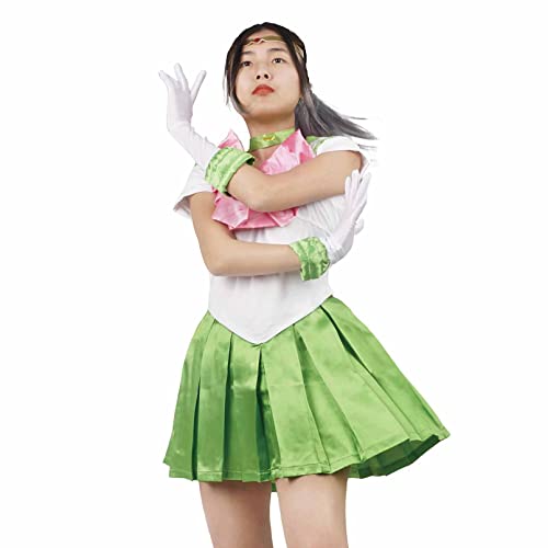 CoolChange Disfraz Cosplay de Makoto Kino para aficcionados de Sailor Moon | Cosplay de Sailor Jupiter | Talla: L