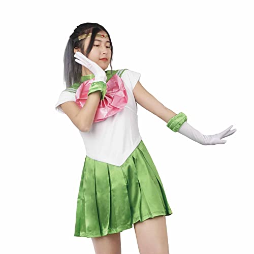 CoolChange Disfraz Cosplay de Makoto Kino para aficcionados de Sailor Moon | Cosplay de Sailor Jupiter | Talla: L