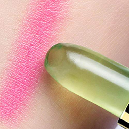 Cosméticos Naturales, Lápiz Labial De Gelatina De Aloe Vera Orgánico, Lápiz Labial De Planta Natural Con Brillo De Labios Mágico, Cambios De Color Con La Temperatura