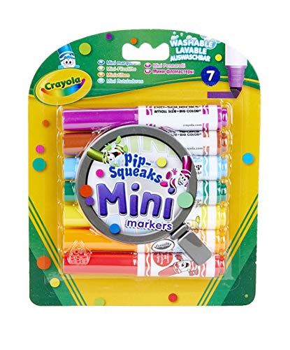 Crayola 8337 - 7 Mini Rotuladores Lavables , color/modelo surtido