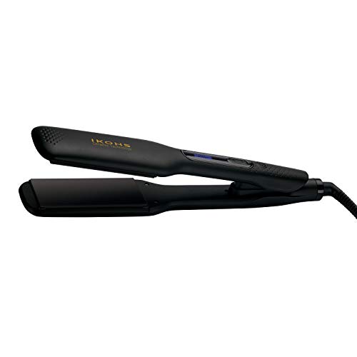 CREATE DREAM STYLINE - Plancha de Pelo Revestimiento Cerámico para todo tipo de cabello, Alisa, Ondula y Riza, Pantalla LED, Temperatura Ajustable hasta 210º con Placas Flotantes (Negro)